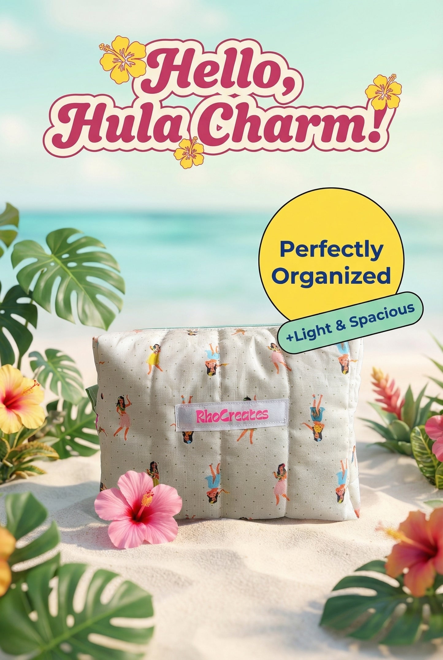 Hula Medium Makeup Bag