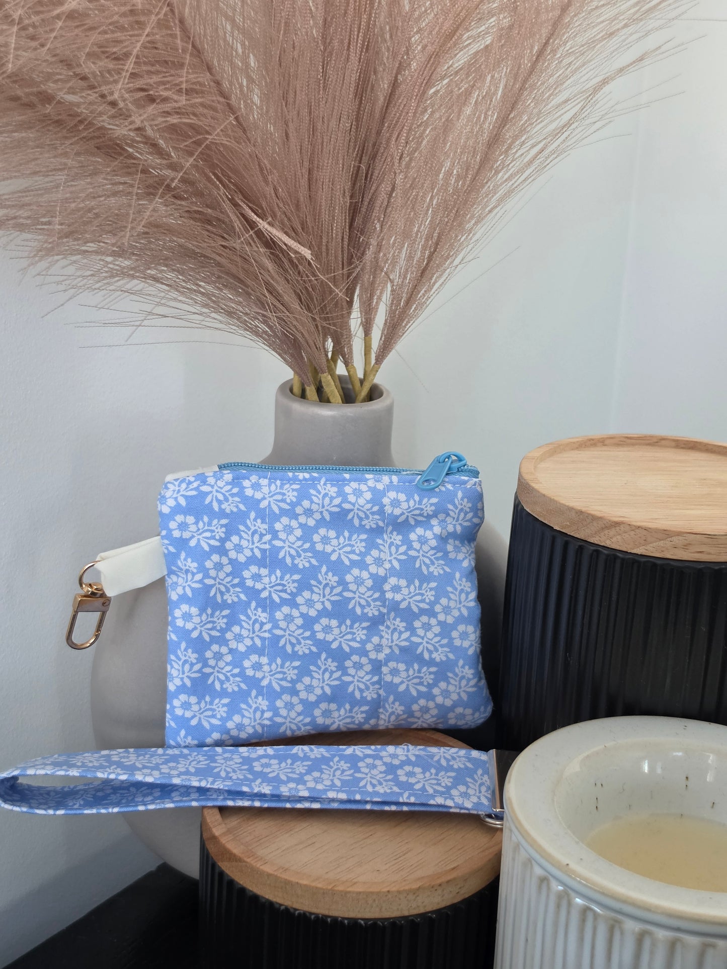 Blue Meadow Keychain Wallet