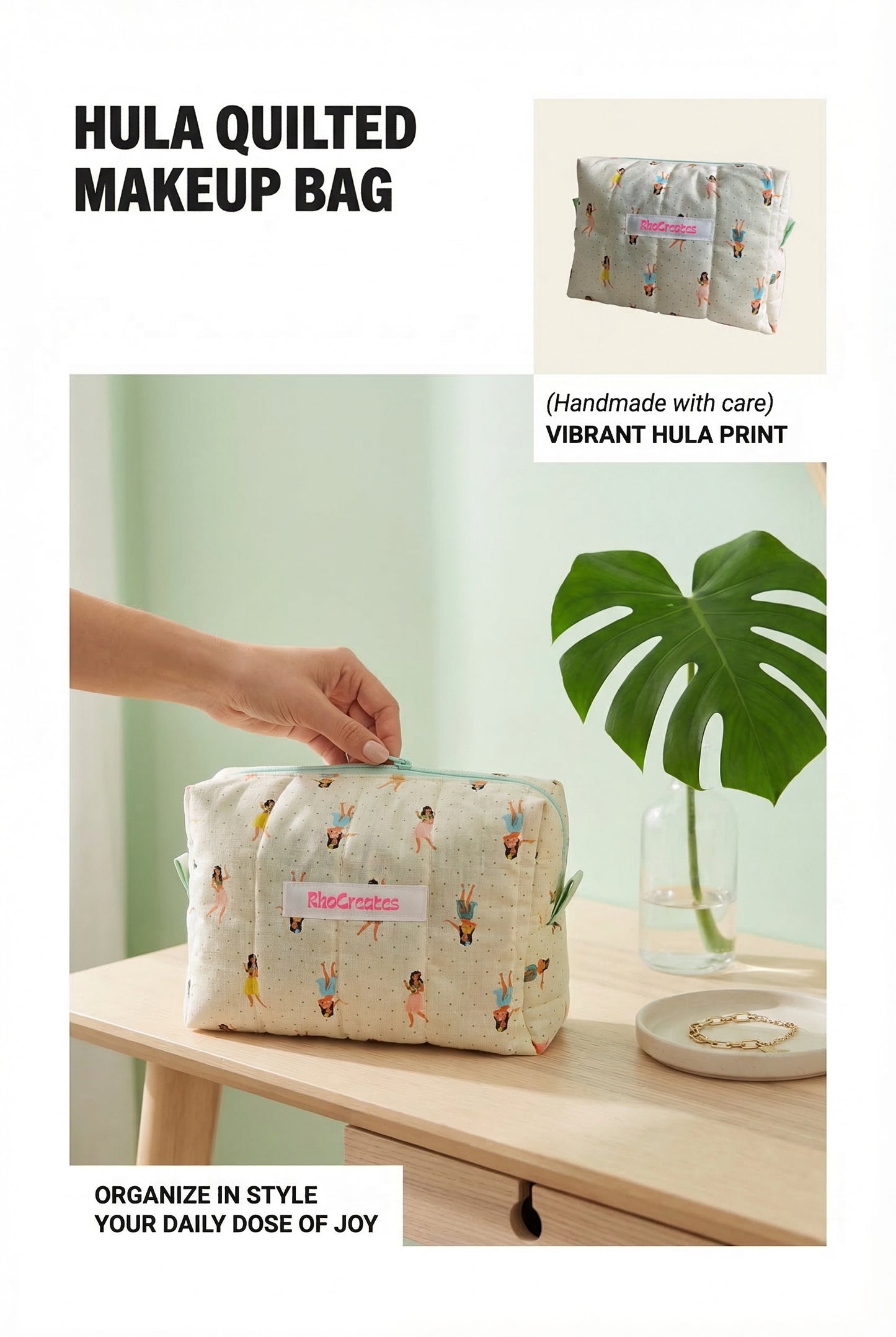 Hula Medium Makeup Bag