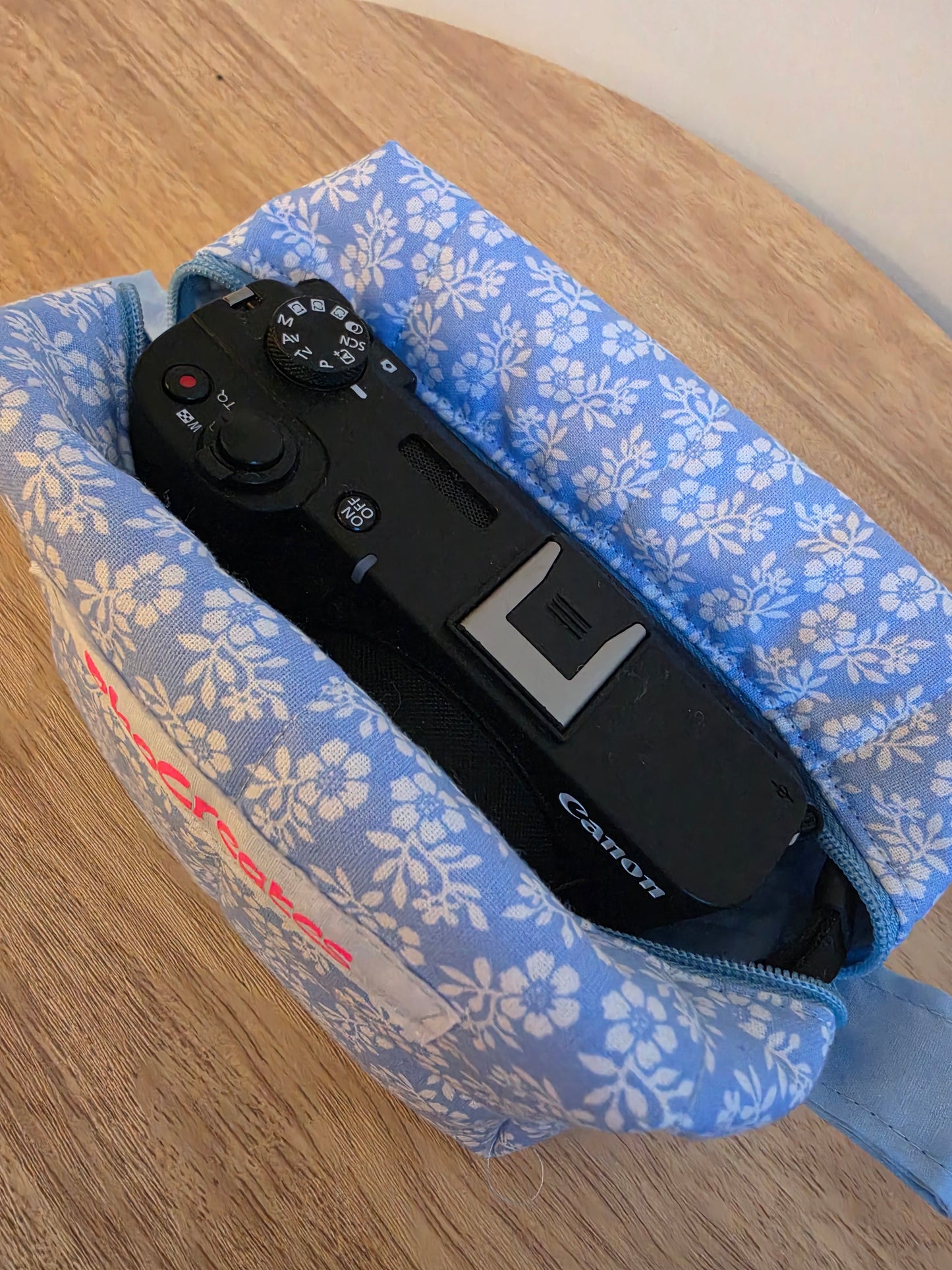 Blue Meadow Small Makeup Bag