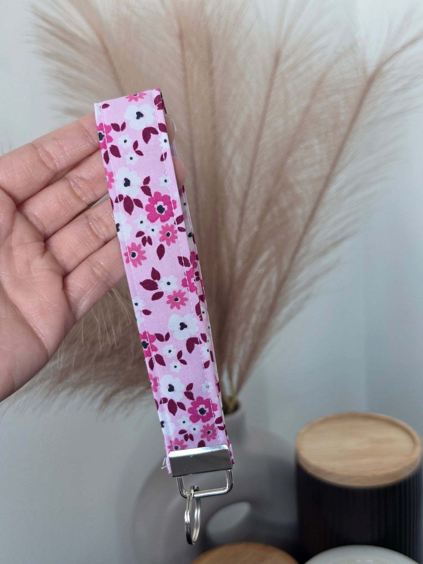 Blush Bloom Wristlet